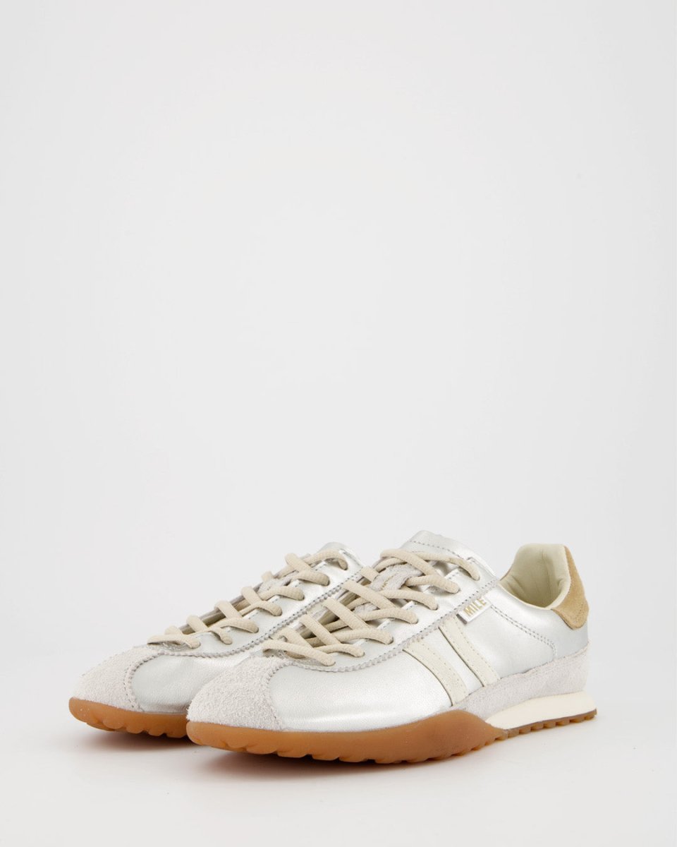 Mile Silver Leather