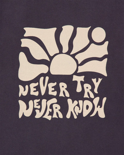 Never Hood Black Hoodie