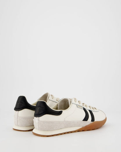Mile White Leather