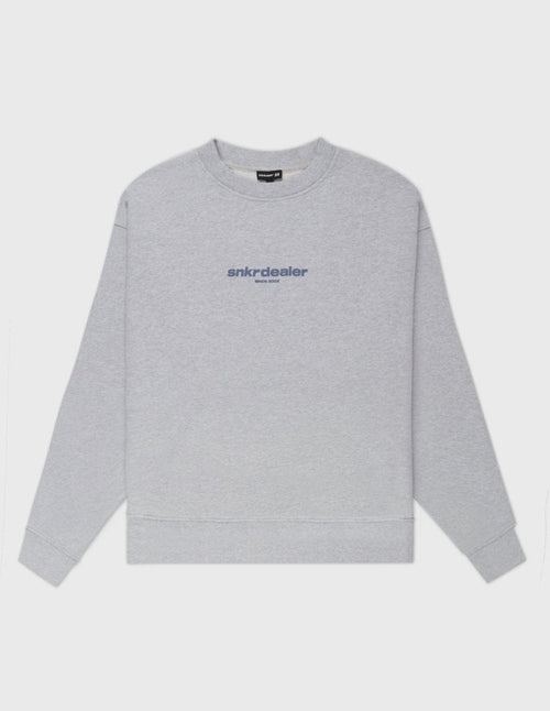Straight Grey Crewneck