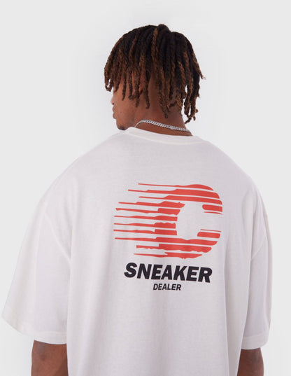 Racer White T-Shirt